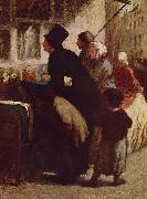 Honore Daumier, Der Kupferstich-Handler